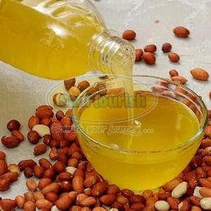Cold-pressed groundnut oil
