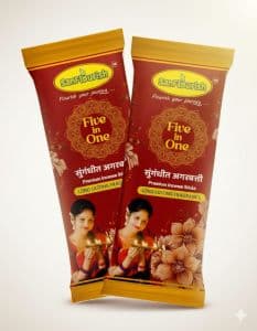 Five-in-One Premium Incense Sticks